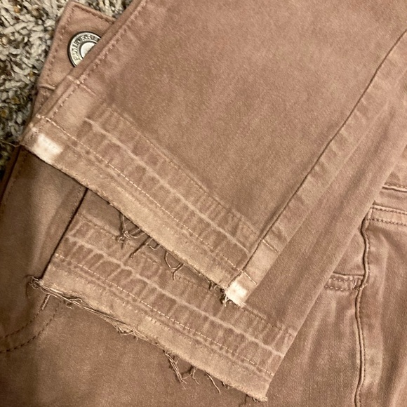 Women American eagle pink purple jegging denim Jean pants 360 super stretch pant - Picture 2 of 10